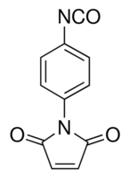 p-Maleimidophenyl isocyanate - CAS:123457-83-0 - PMPI, 4-(Maleinimido)phenyl isocyanate, N-(4-Isocyanatophenyl)maleimide